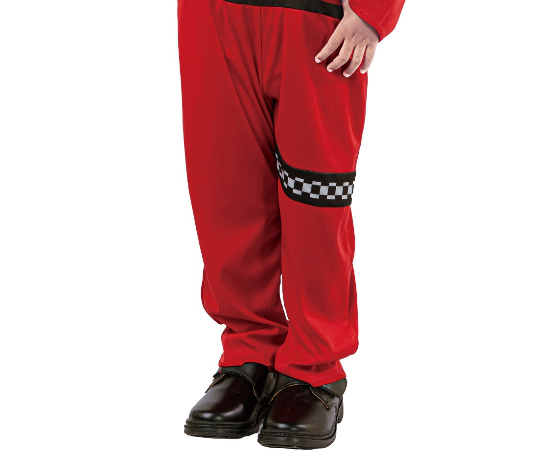 Role play-set for child Red Racing Driver (jumpsuit, hat), size 92/104 cm